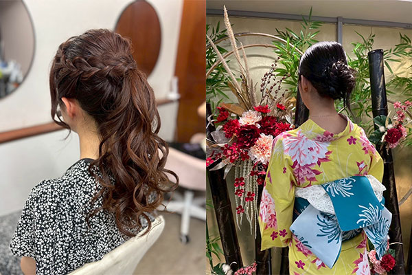 ヘアセット